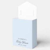 ブルー紙吹雪少年ベイビーシャワー フェイバーボックス (オープン)