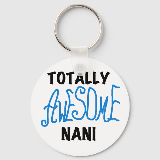 ブルー素晴らしトータルなにTシャツ&ギフト キーホルダー (正面)