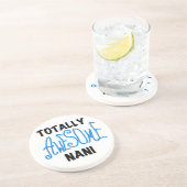 ブルー素晴らしトータルなにTシャツ&ギフト コースター (側面)