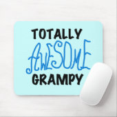 ブルー素晴らしトータルTシャツとギフト マウスパッド (マウス)