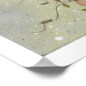 ブルー素晴らしヘロンのポスター ポスター (角)