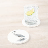 ブルー素晴らしヘロンサンドストーンコースター コースター (側面)