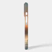 ブルー素晴らしヘロンサンライズ Case-Mate iPhoneケース (裏面 / 左)