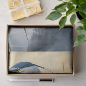 ブルー素晴らしヘロンデカッペ 薄葉紙 (ギフト)