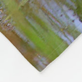 ブルー素晴らしヘロンフリースブランケット フリースブランケット (角)