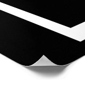 ブルー素晴らしヘロンリーズ&ムーン自然アートプリント ポスター (角)