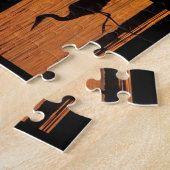 ブルー素晴らしヘロン散歩 – パズル (側面)