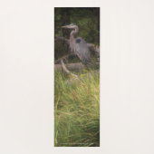 ブルー素晴らしヘロン8917 ヨガマット (裏面)