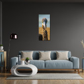 ブルー素晴らしヘロン – ビーチ鳥 – パラダイス – 写真 キャンバスプリント