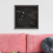 ブルー素晴らしヘロンP2391 キャンバスプリント (インサイチュ (リビング))