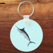 ブルー素晴らしマーリン キーホルダー (正面)