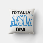 ブルー素晴らし・トータルOpa Tシャツとギフト クッション (裏面)