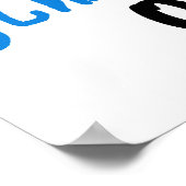 ブルー素晴らし・トータルOpa Tシャツとギフト ポスター (角)