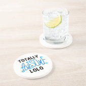 ブルー素晴らし・トータルTシャツ&ギフト コースター (側面)