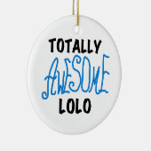 ブルー素晴らし・トータルTシャツ&ギフト セラミックオーナメント (右)