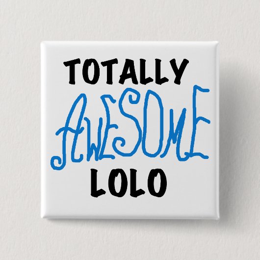 ブルー素晴らし・トータルTシャツ&ギフト 缶バッジ (正面)