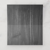 ブルー素朴バタフライ披露宴座席表 プレイスカード (内部開封)