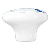 ブルー素朴ライフリングや輪ブイ セラミックノブ (側面)