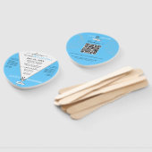 ブルー結婚ズ春サマー結婚ズカラー ハンドファン (組立なし)