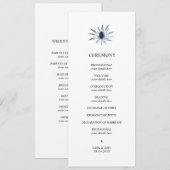 ブルー結婚・ティスルの式典 プログラム (正面/裏面)