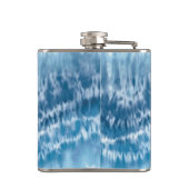 ブルー絞り染めフラスコ フラスク (裏面)