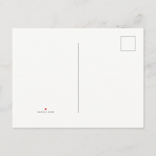 ブルー絵を描(ばちゃばちゃ)跳ねるファミリ懇親会保存日 案内ポストカード (裏面)