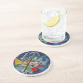 ブルー絵画ズバイカンディンスキー コースター (側面)