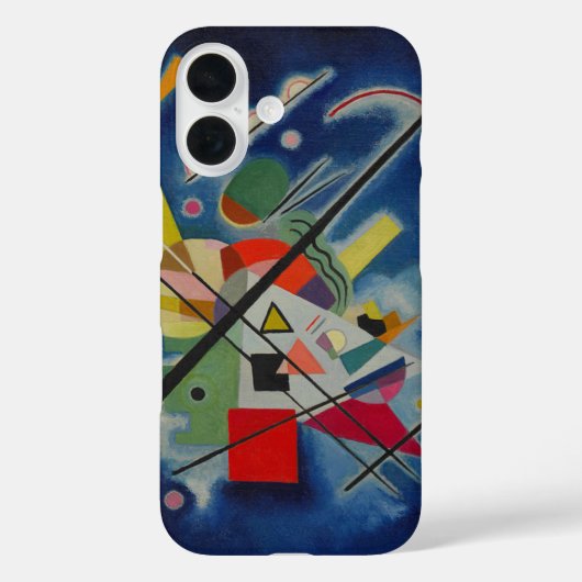 ブルー絵画ズバイカンディンスキー Case-Mate iPhoneケース (裏面)