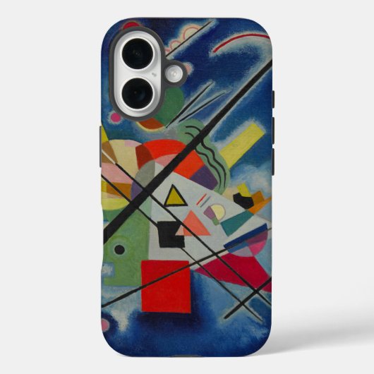 ブルー絵画ズバイカンディンスキー Case-Mate iPhoneケース (裏面)