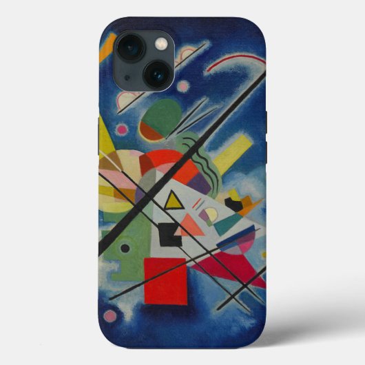 ブルー絵画ズバイカンディンスキー Case-Mate iPhoneケース (裏面)