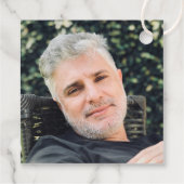 ブルー考え・オブ・ミーお祝い・ライフ・フォトキャンドル フェイバータグ (裏面)