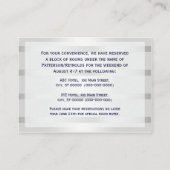 ブルー航海のいかりシルバーウェイトBG宿泊施設 エンクロージャーカード (裏面)