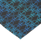 ブルー航海のいかりモチーフテーブルクロス テーブルクロス (アングル)