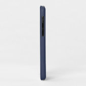 ブルー航海のいかりヨットクラブボートマリーナ Case-Mate iPhoneケース (裏面/左)
