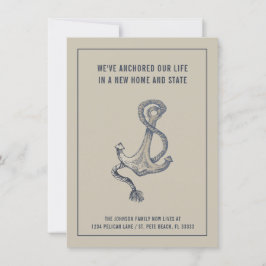 ブルー航海のとトープヴィンテージいかりニューホーム 案内状