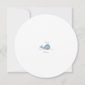 ブルー航海のキュートセーリングリース 案内状 (裏面)