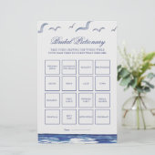 ブルー航海のコースタルシーブライダル絵文字ゲーム (スタンド正面)