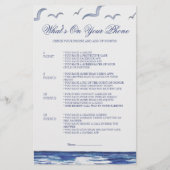 ブルー航海のコースタルシー何が電話ゲーム (正面)