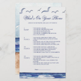 ブルー航海のコースタルシー何が電話ゲーム