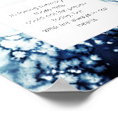 ブルー航海のデスティネーションウェディングメモリアル ポスター (角)