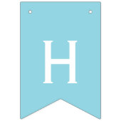 ブルー航海のハッピーバースデーいかりバンティン バンティングフラッグ (第2の旗)