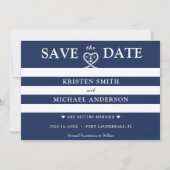 ブルー航海のロストライプのープハート結婚いかり セーブザデート (正面)