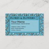 ブルー葉バイリンガル 名刺 (正面)