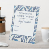 ブルー葉ビーチバケーションレンタル 台座サイン (インサイチュ)