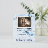 ブルー葉ホテルフラットホリデーフォトカード シーズンカード (スタンド正面)