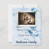 ブルー葉ホテルフラットホリデーフォトカード シーズンカード (正面)