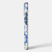 ブルー藤の花の携帯ケース Case-Mate iPhoneケース (裏面 / 左)