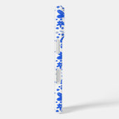 ブルー蝶iPhoneウォレットケース Case-Mate iPhoneケース (裏面 / 右)