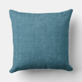 ブルー装飾用クッション クッション (裏面)