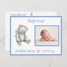 ブルー誕生フォトベアベビー発表